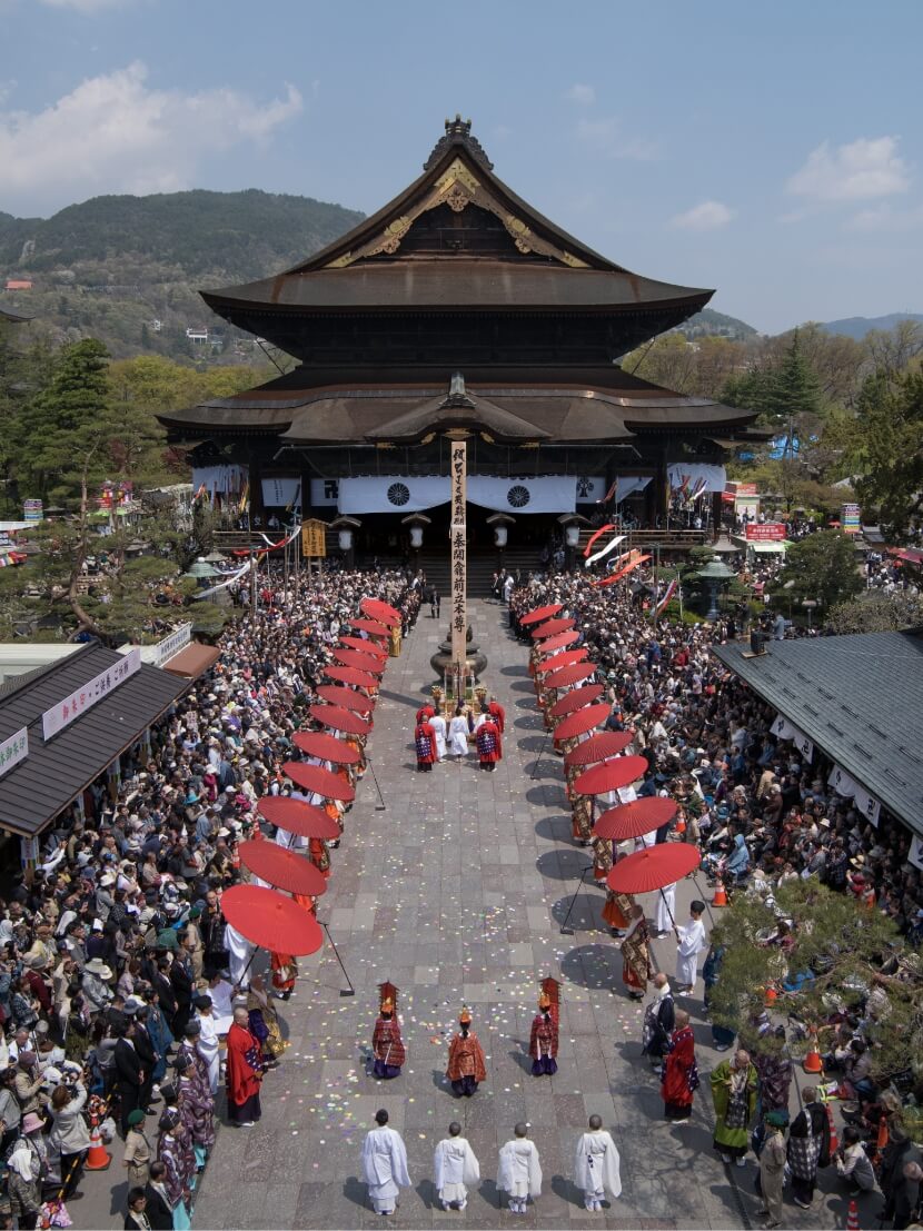 善光寺御開帳の写真